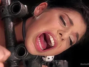 19 Year Old Brazilian in Devastating Bondage with Gina Valentina