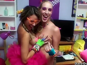 Raver Party - Marina Angel, Cadence Lux and Zoe Parker