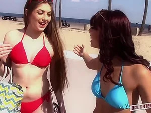 Kobi Brian and Gina Valentina in Beach Bait And Switch Pt.1