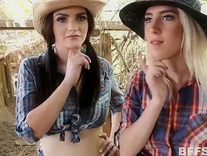 Kacey Quinn, Brittany Shae and Cadence Lux - Farm Girls