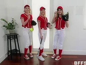 Dixie Lynn, Athena May and Lola Leda - Home Run Hotties