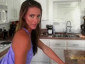 Housewife Masturbates in the Kitchen - Sofie Marie