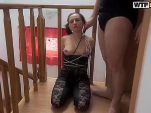 Crazy girlfriend sex with bondage and sex toys with Anka and Tudor