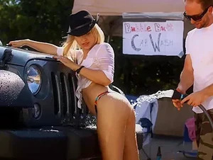 Bubble Butt Carwash - Goldie And Ryan Madison